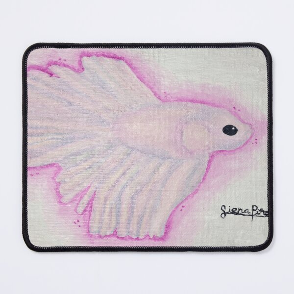 Item preview, White Betta Fish designed and sold by SienasArtStore.
