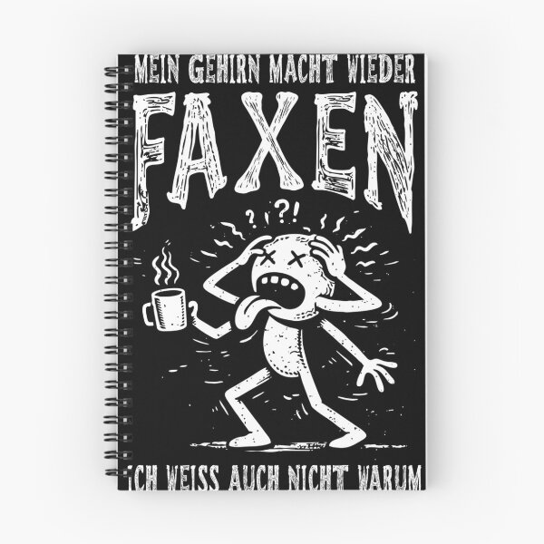Item preview, MEIN GEHIRN MACHT WIEDER FAXEN designed and sold by beautflythings.