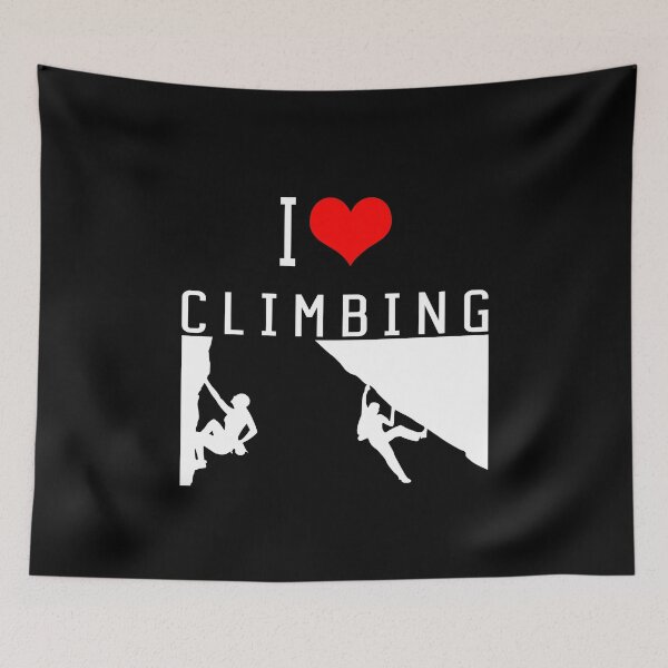 Item preview, I Love Climbing - Sport Climber designed and sold by Basti09.