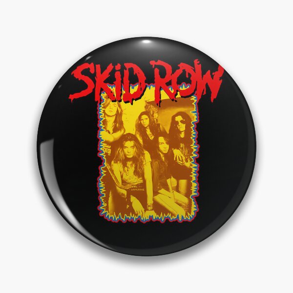 Item preview, Skid Row Band Photo Yellow Tint Poster designed and sold by 奥森 孔.