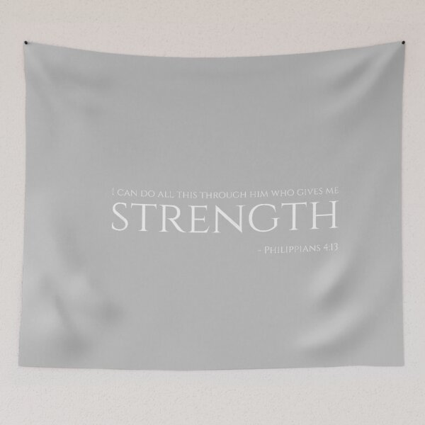 Item preview, Christian Bible - Philippians 4 13 - Motivational Quote designed and sold by mjohnson9.