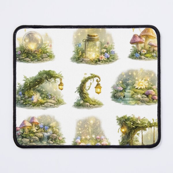 Item preview, Fairy Core Cottage Forest Lantern Mushroom Whimsical Aesthetic designed and sold by Rehnair.