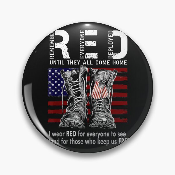 Item preview, On Friday We Wear Red Military R.E.D Friday Military Remember Everyone Deployed designed and sold by DakotaButters.
