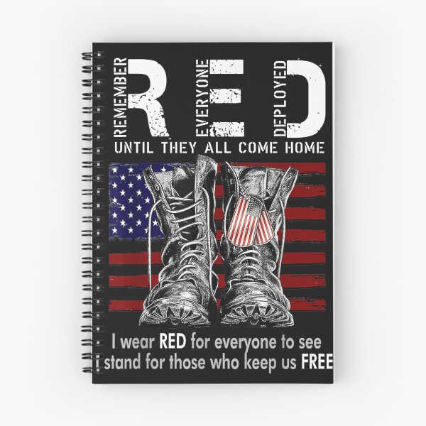 Item preview, On Friday We Wear Red Military R.E.D Friday Military Remember Everyone Deployed designed and sold by DakotaButters.