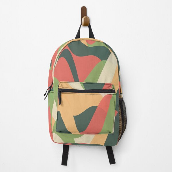 Item preview, Retro Earthy Organic Wavy Landscape Pattern designed and sold by GraphyLab.