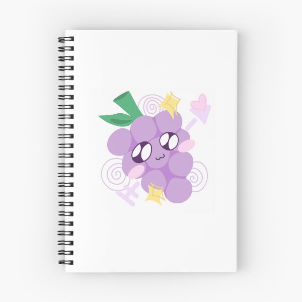 Item preview, Kawaii Grape Cute Pastel Fruit Aesthetic designed and sold by PalikoRuka.
