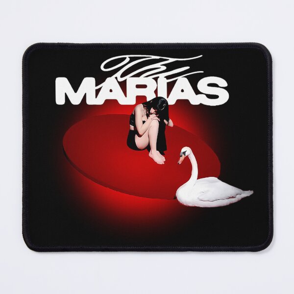Item preview, The Marías Girl & Swan Minimalist Poster designed and sold by 奥森 孔.