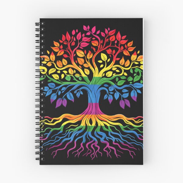 Item preview, Tree Life Rainbow LGBT Flag Gay Pride Ally designed and sold by DakotaButters.