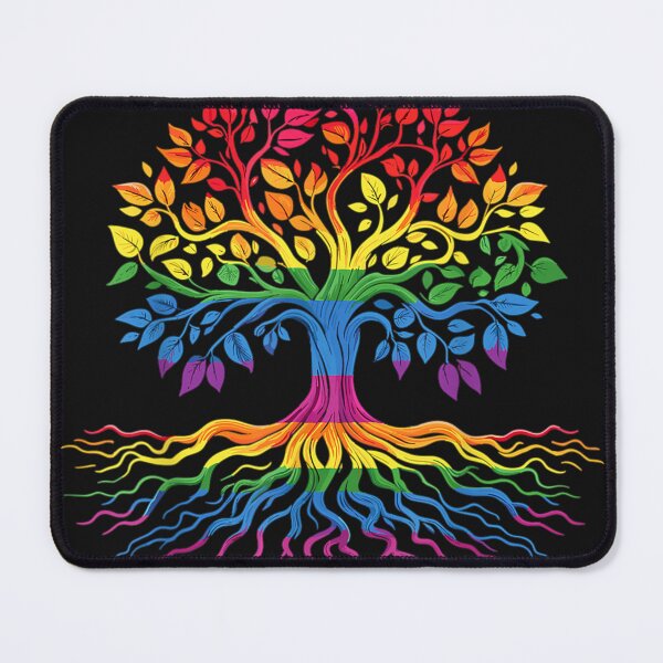 Item preview, Tree Life Rainbow LGBT Flag Gay Pride Ally designed and sold by DakotaButters.