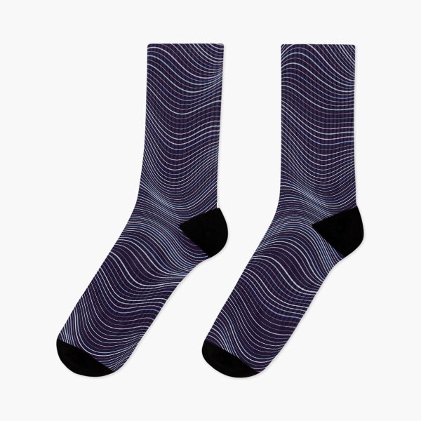 Item preview, Abstract Dark Blue Wavy Topographic Line Pattern designed and sold by GraphyLab.