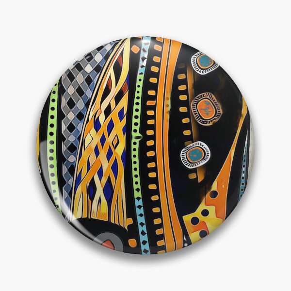 Item preview, Abstract Pattern Orange and Black designed and sold by Duckmoo Art.