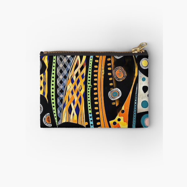 Item preview, Abstract Pattern Orange and Black designed and sold by Duckmoo Art.