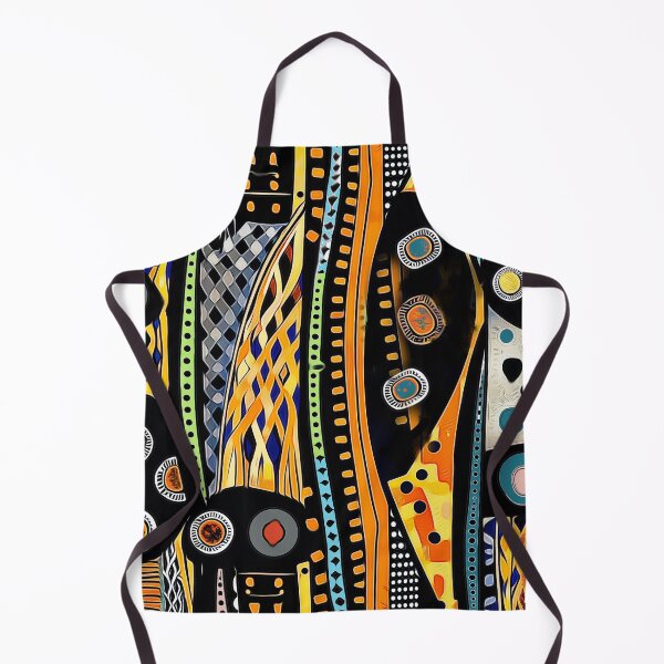 Item preview, Abstract Pattern Orange and Black designed and sold by Duckmoo Art.