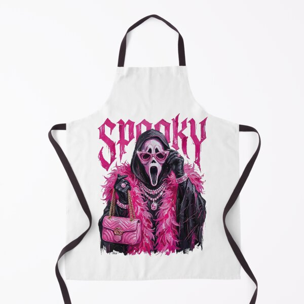 Item preview, Funny Spooky Ghost Fashion Face Halloween Girly designed and sold by PartyFam.