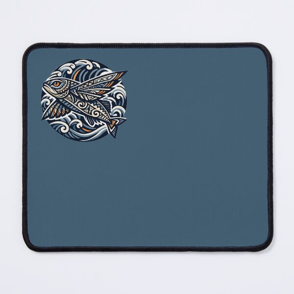 Item preview, Flying Fish Maori Style – Tribal Ocean Emblem designed and sold by SilentPowerArt.