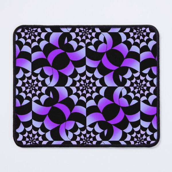 Item preview, Enchanted Web - Lavender Haze Spider Web Halloween Pattern designed and sold by BlackthornDsign.