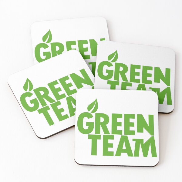 Item preview, Green Team - Bold Leaf Eco Graphic designed and sold by ChirariShope.