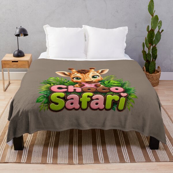 Item preview, Cute Giraffe Choco Safari Chocolate Lover Kawaii T-Shirt designed and sold by Aimetoi.