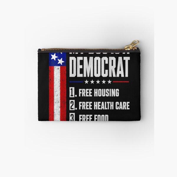 Item preview, My Dog is A Democrat Free Housing Humor Tee designed and sold by DakotaButters.