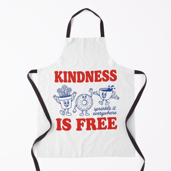 Item preview, Kindness Is Free Retro Cartoon Graphic Art Positive Mental Health Cute Vintage Quote Gift designed and sold by raedattia.