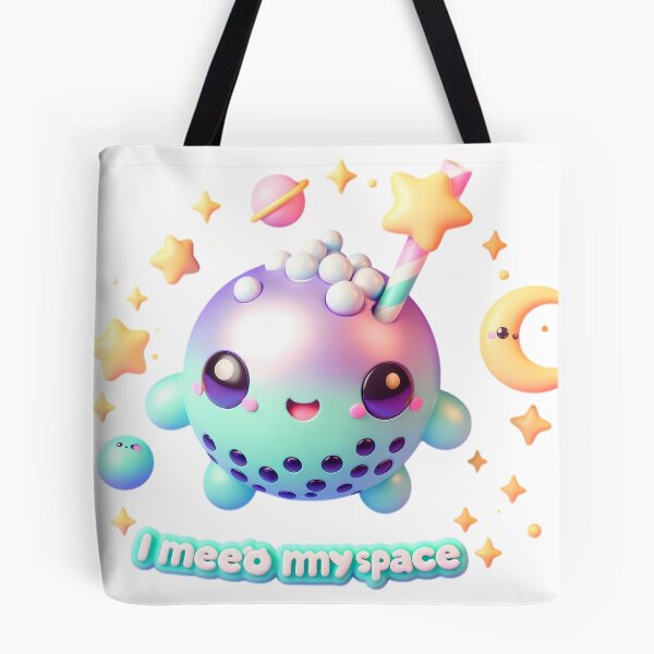 Item preview, Kawaii I Need My Space And Boba Bubble Tea Tee designed and sold by SivaStudios.