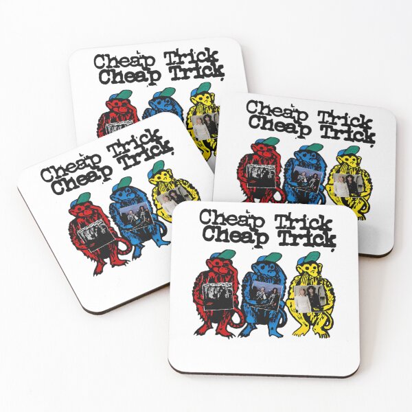 Item preview, Cheap Trick Three Monkeys Covers Poster designed and sold by UnitedColours.