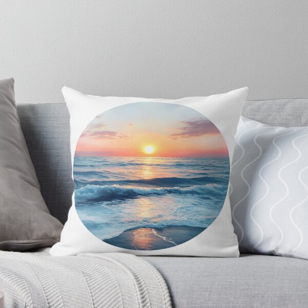 Item preview, Peaceful Beach Waves Coastal Nature Photography designed and sold by Awarrie.