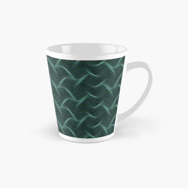Item preview, Abstract Mint Green Wavy Topographic Pattern designed and sold by GraphyLab.