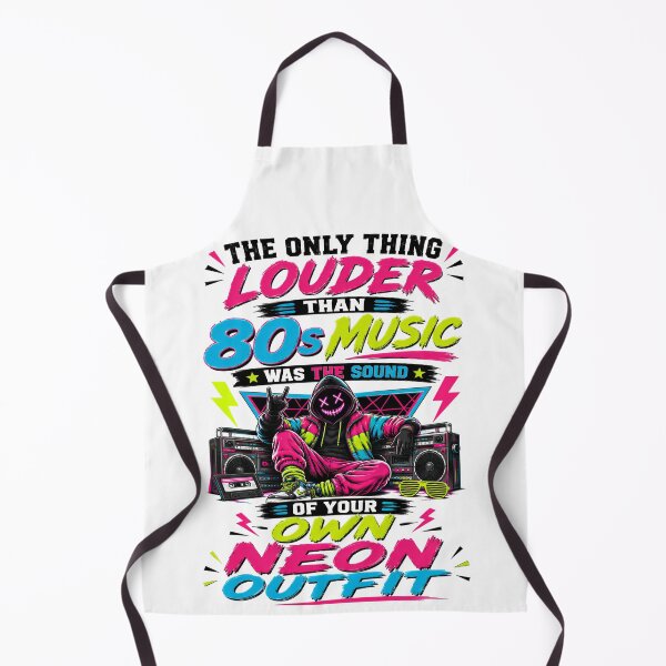 Item preview, The Only Thing Louder Than 80s Music Was The Sound Of Your Own Neon Outfit designed and sold by KLERIKSTORE.