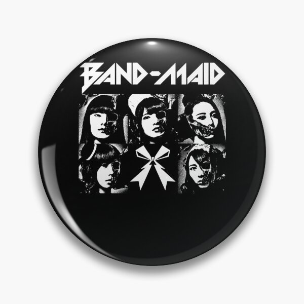 Artikelvorschau, Band-Maid Half Skull Monochromatic Portraits Poster entworfen und verkauft von UnitedColours.