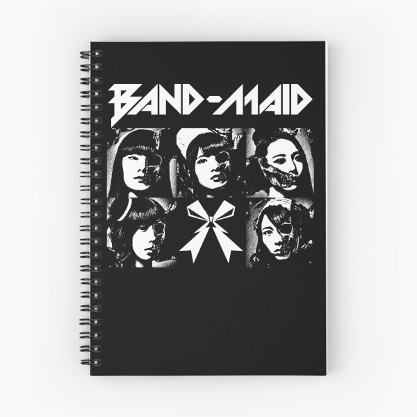 Item preview, Band-Maid Half Skull Monochromatic Portraits Poster designed and sold by UnitedColours.