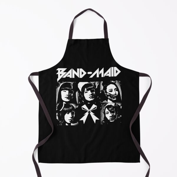 Item preview, Band-Maid Half Skull Monochromatic Portraits Poster designed and sold by UnitedColours.