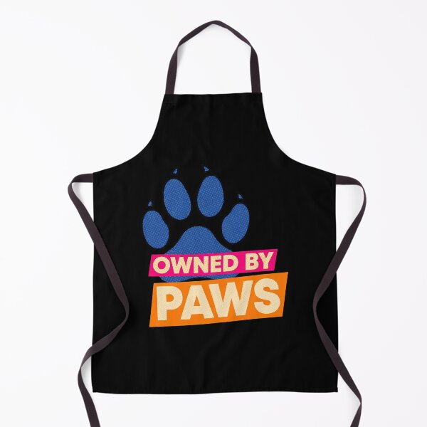 Item preview, Owned By Paws Retro Paw Print Graphic designed and sold by SoyLamderma.