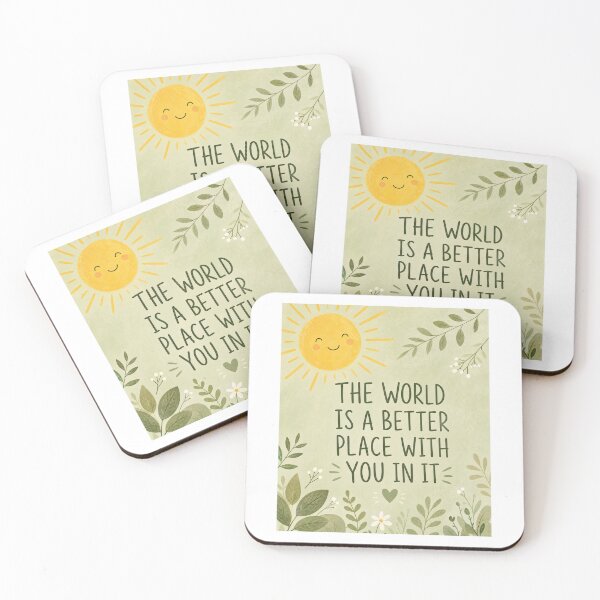 Item preview, The World Is A Better Place With You In It designed and sold by ZephyrCove.