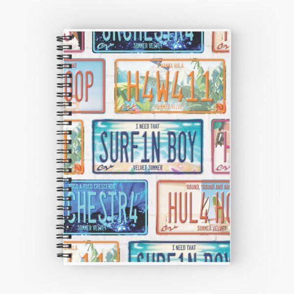Item preview, Red Velvet Velvet Summer License Plate designed and sold by janelleja.