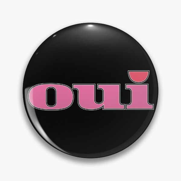Item preview, oui Magazine Retro Logo with White Edges designed and sold by Boojix.