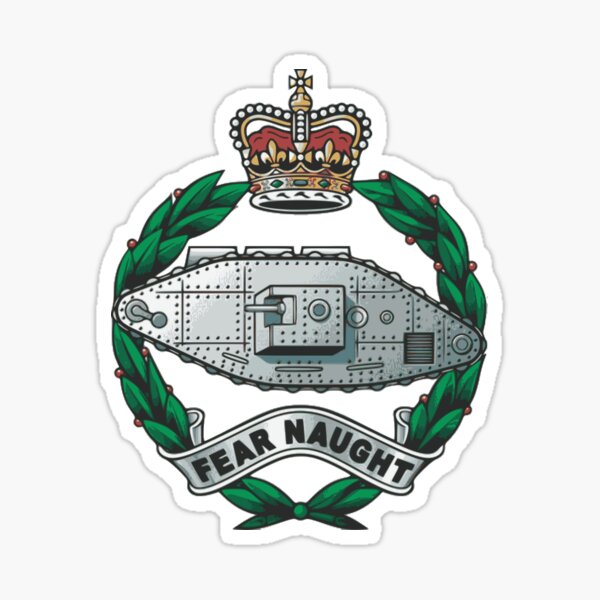 Item preview, Royal Tank Regiment - British Army designed and sold by wordwidesymbols.