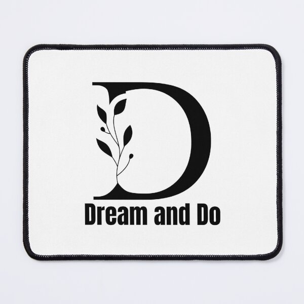 Item preview, Dream and Do Monogram designed and sold by Loly-Press.