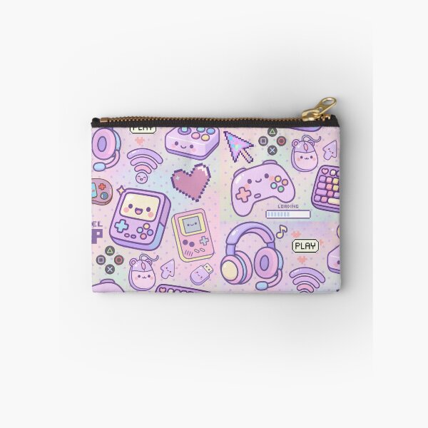 Item preview, Kawaii Gamer Setup Pastel Pink & Purple design  designed and sold by Zenna MT 1.