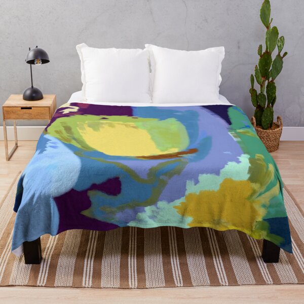 Item preview, Where Spring Begins | Abstract Tulip Painting designed and sold by 83oranges.com.