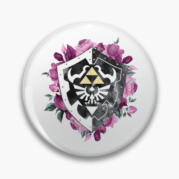 Item preview, Floral Golden Triangle Shield designed and sold by koacxuang.