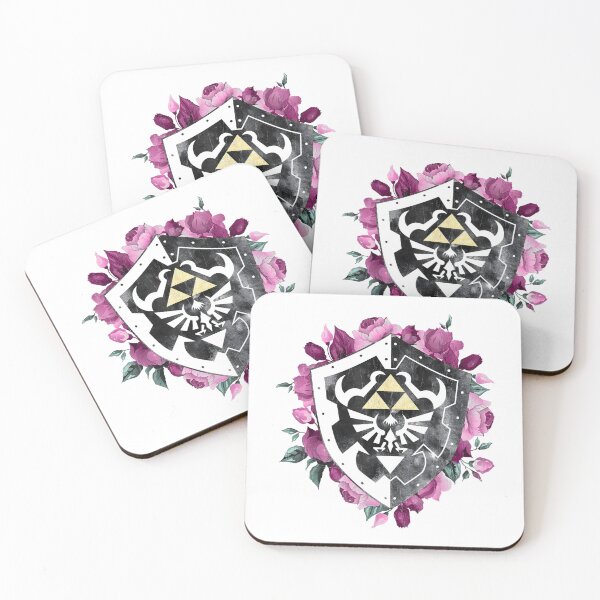 Item preview, Floral Golden Triangle Shield designed and sold by koacxuang.
