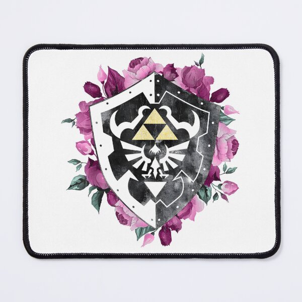 Item preview, Floral Golden Triangle Shield designed and sold by koacxuang.