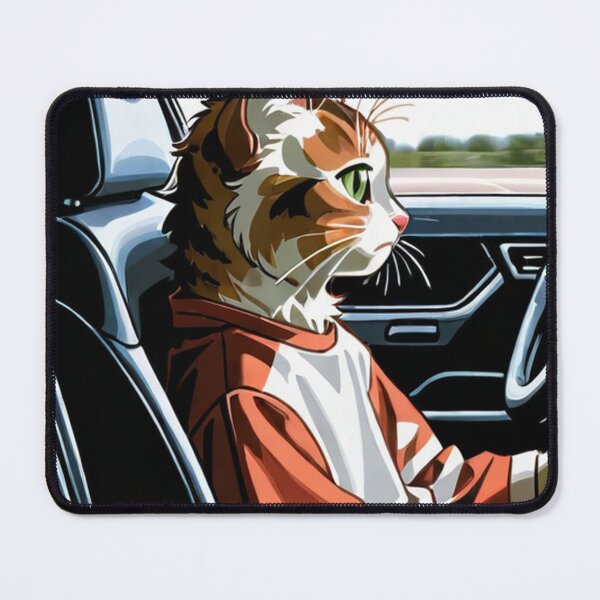 Item preview, Cat - Driver Sporty Orange designed and sold by World-Pets.