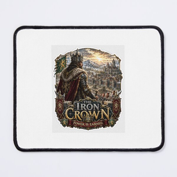 Item preview, The Iron Crown - Power Is Earned designed and sold by SufirKapur.