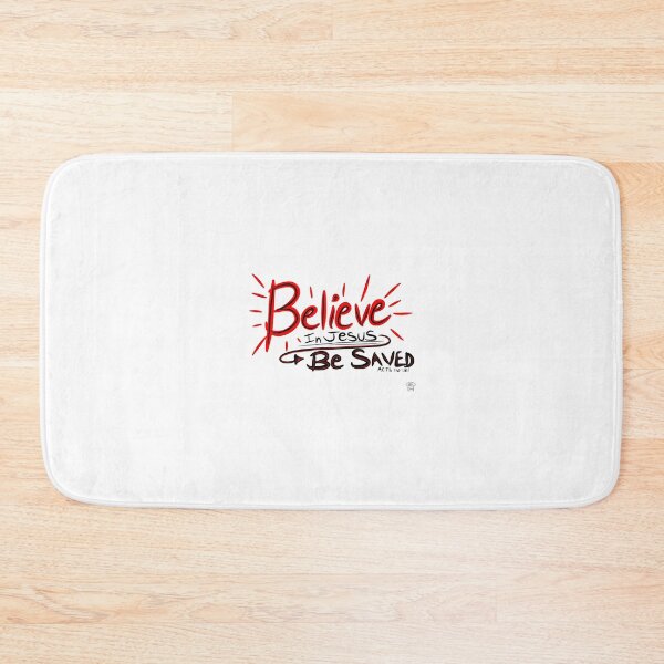 Item preview, Believe in Jesus! Be Saved! designed and sold by WEAR-SHARE316.