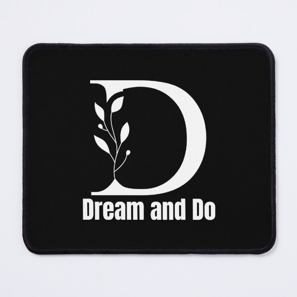 Item preview, Dream and Do Monogram  designed and sold by Loly-Press.
