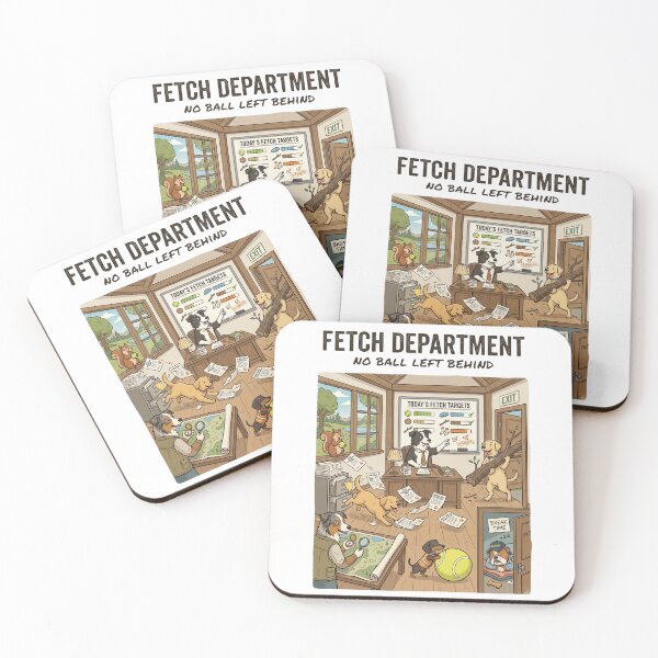 Item preview, Fetch Department | Funny Dog Lover Design | Working Dog Illustration | Pet Lifestyle GraphicFetch Department | Funny Dog Lover Design | Working Dog Illustration | Pet Lifestyle Graphic designed and sold by SAJ Design Studio.