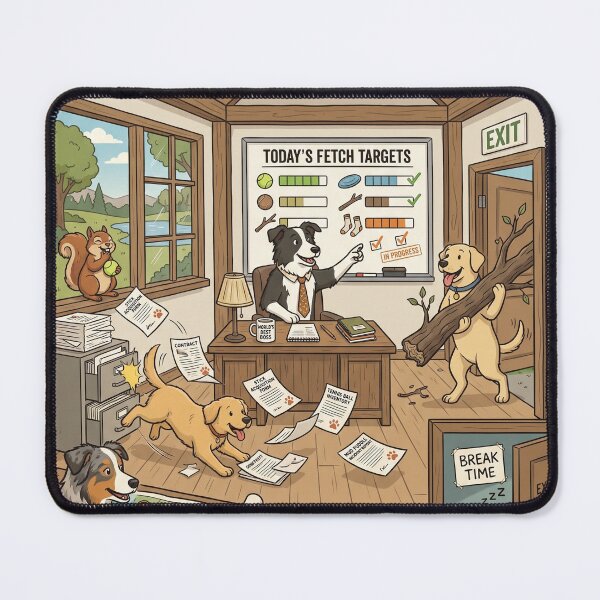 Item preview, Fetch Department | Funny Dog Lover Design | Working Dog Illustration | Pet Lifestyle GraphicFetch Department | Funny Dog Lover Design | Working Dog Illustration | Pet Lifestyle Graphic designed and sold by SAJ Design Studio.