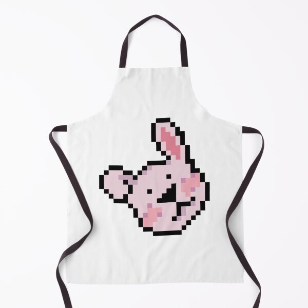 Item preview, Pixel Pink Rabbit Face designed and sold by ThomenYinmo.
